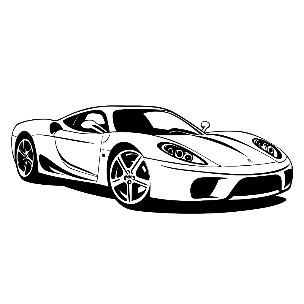 Free car stencil file for download